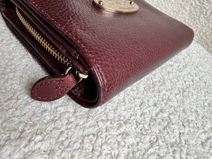 Mulberry Oxblood French Purse (RRP £295)