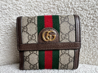 Gucci Ophidia Supreme French Small Wallet Purse