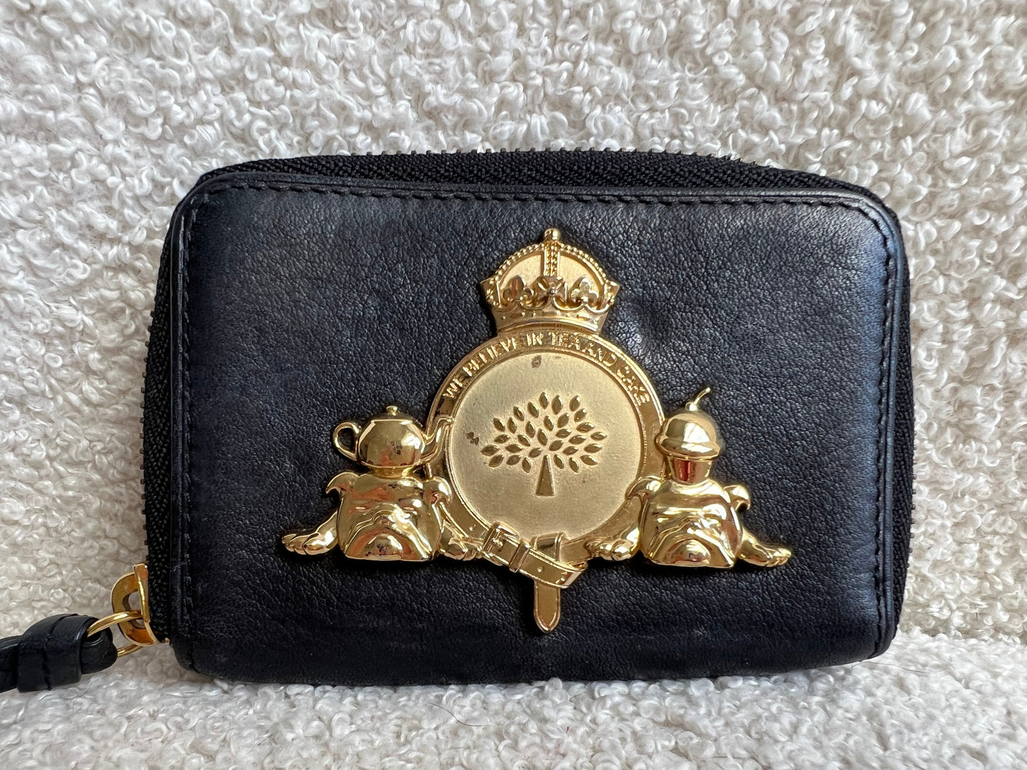 Mulberry Small Black Margaret Shoulder Bag with Small Purse