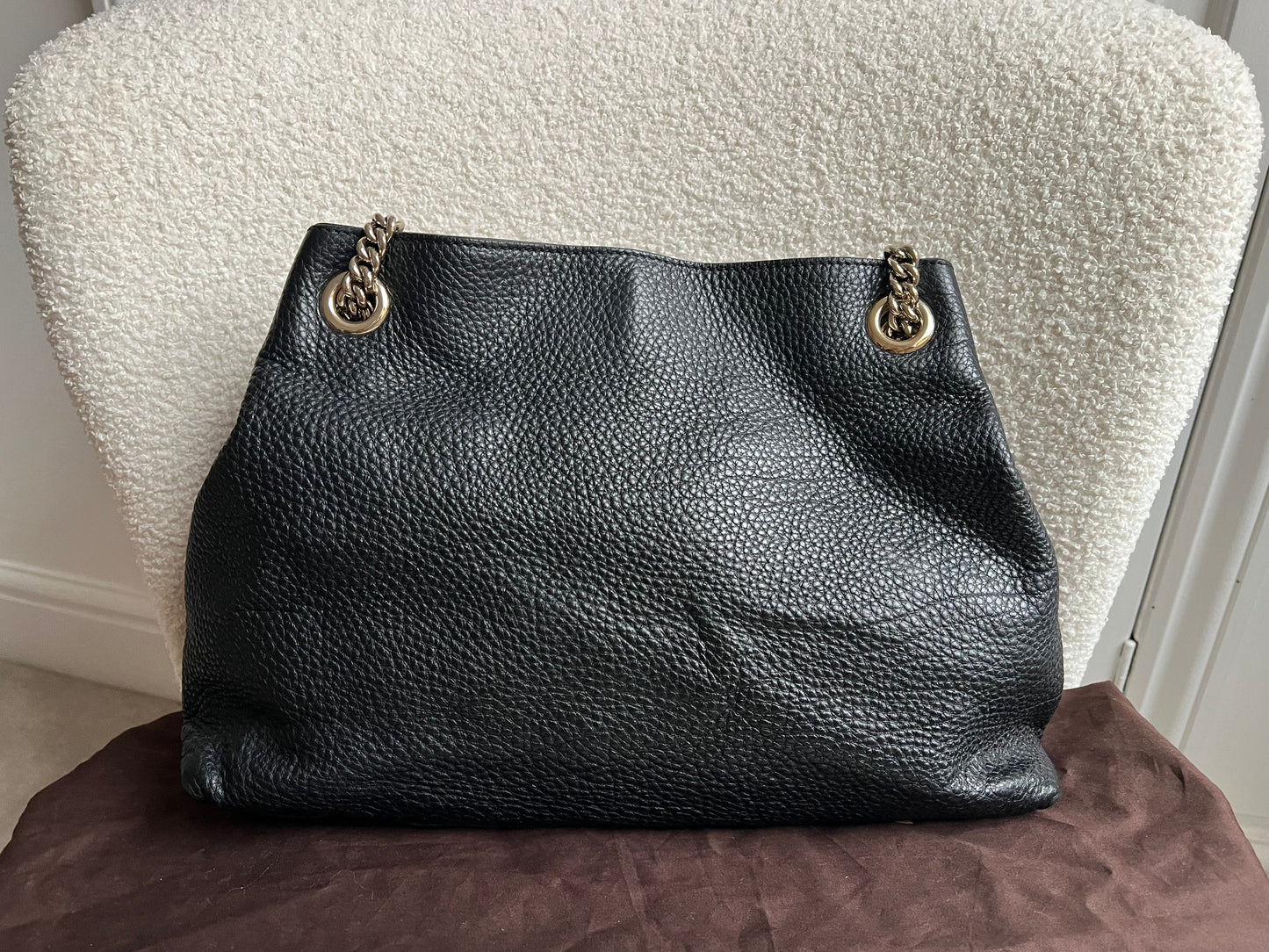 Gucci Black Soho Chain Tote (RRP £1350)