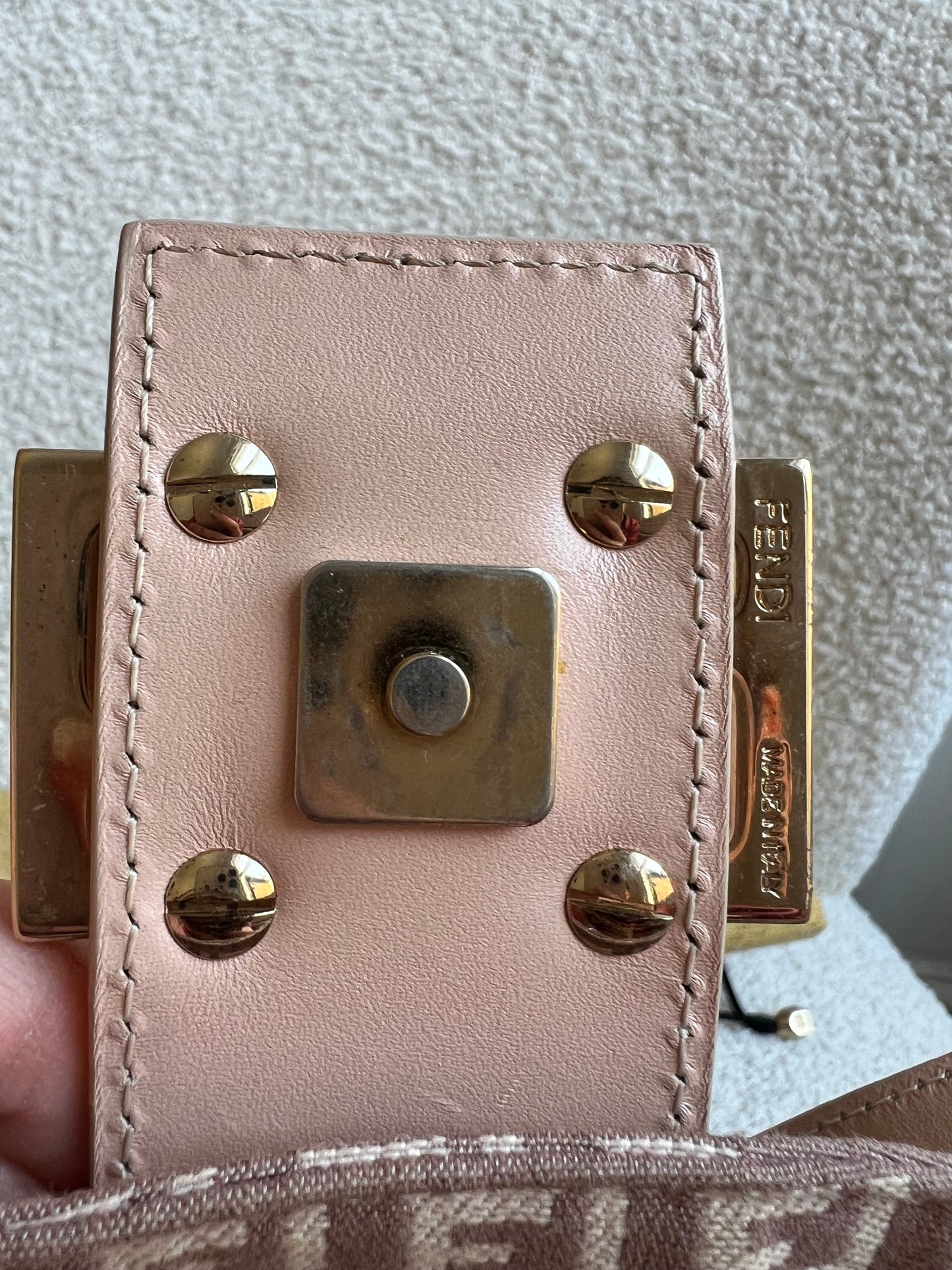 Fendi Baguette Shoulder Bag Zucca
