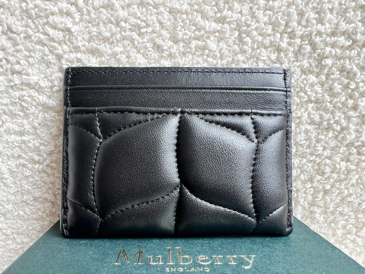 Mulberry Black Softie Card Holder (RRP £150)