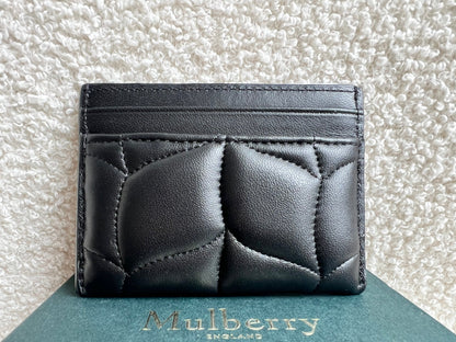Mulberry Black Softie Card Holder (RRP £150)