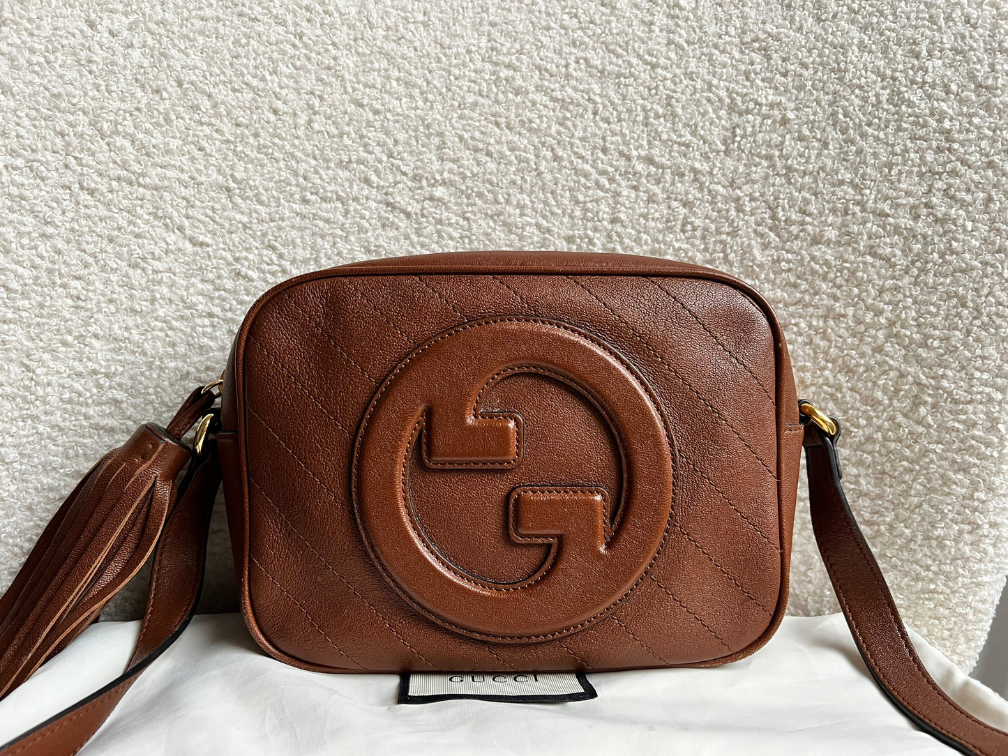 Gucci Tan Small Blondie Shoulder Bag (RRP £1380)