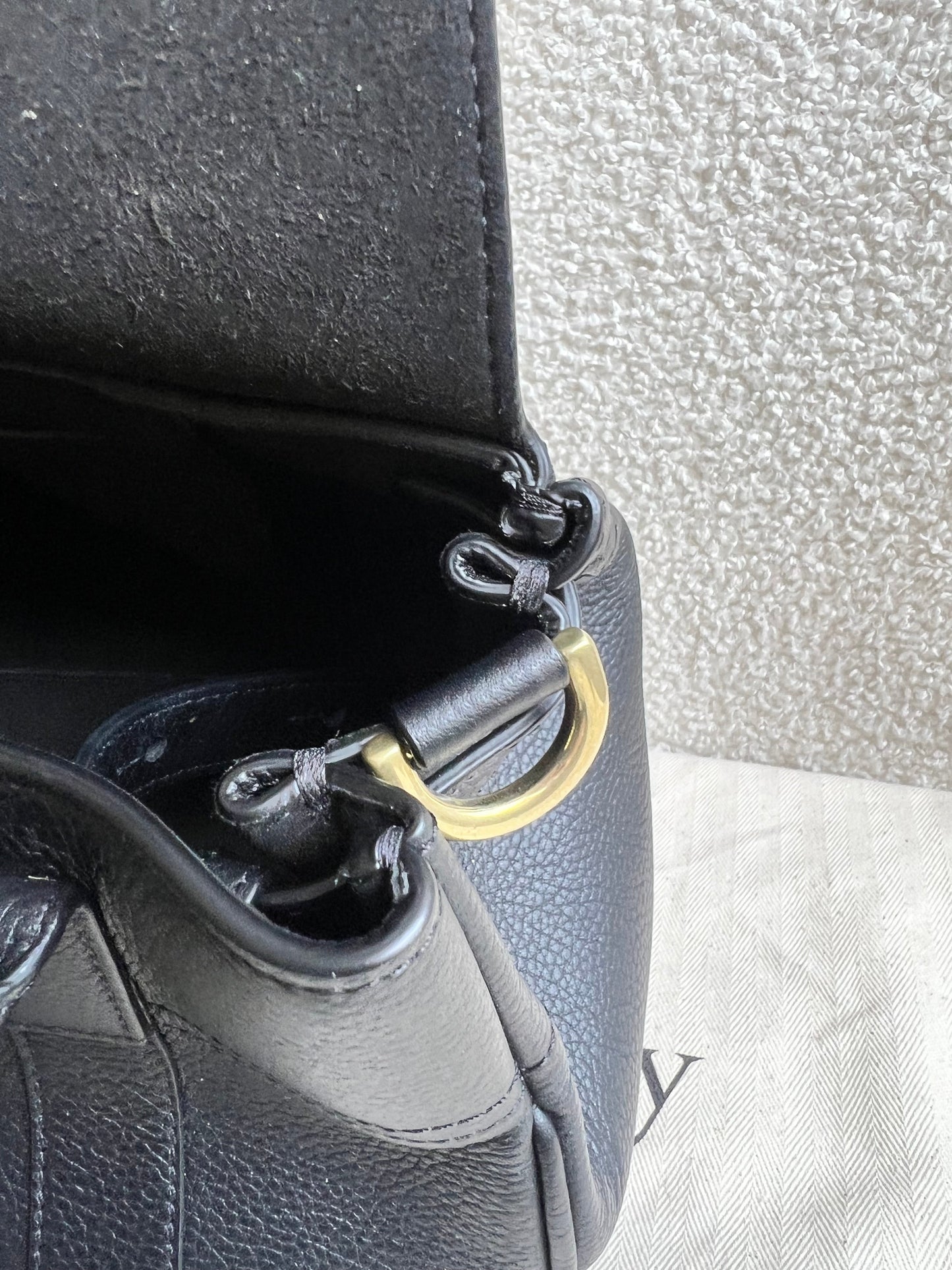 Mulberry Black Bayswater Satchel (RRP £995)