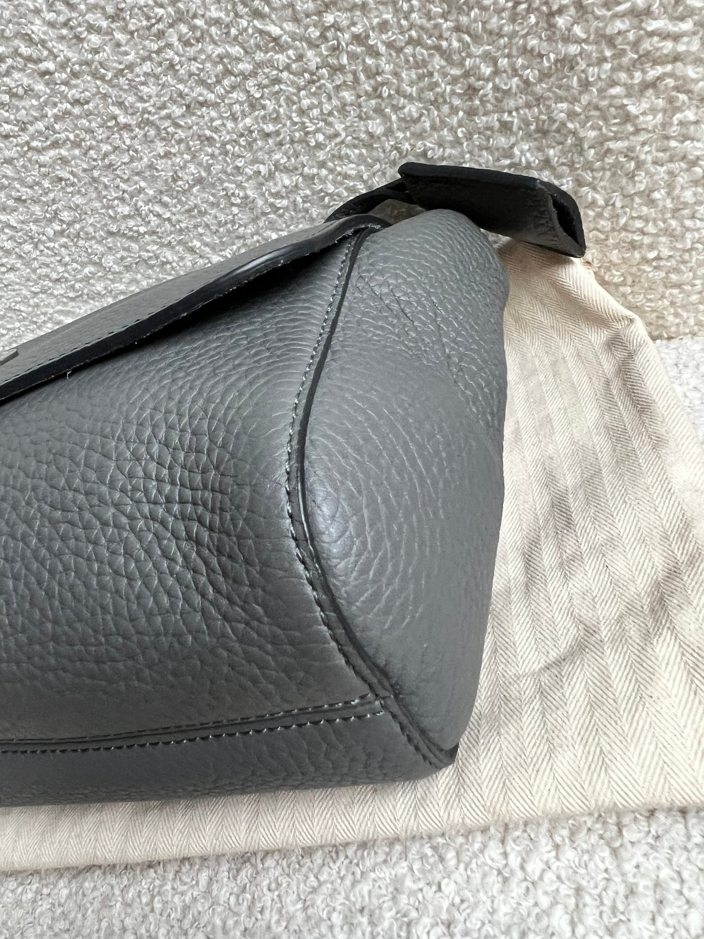 Mulberry Charcoal Grey Medium Top Handle Lily (RRP £1075)