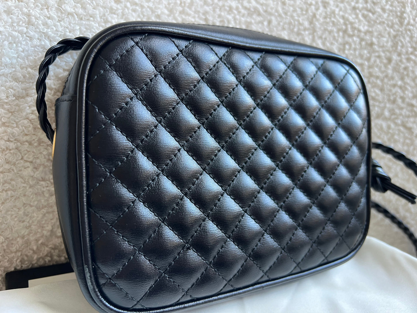 Gucci Mini Black Trapuntata Camera Bag