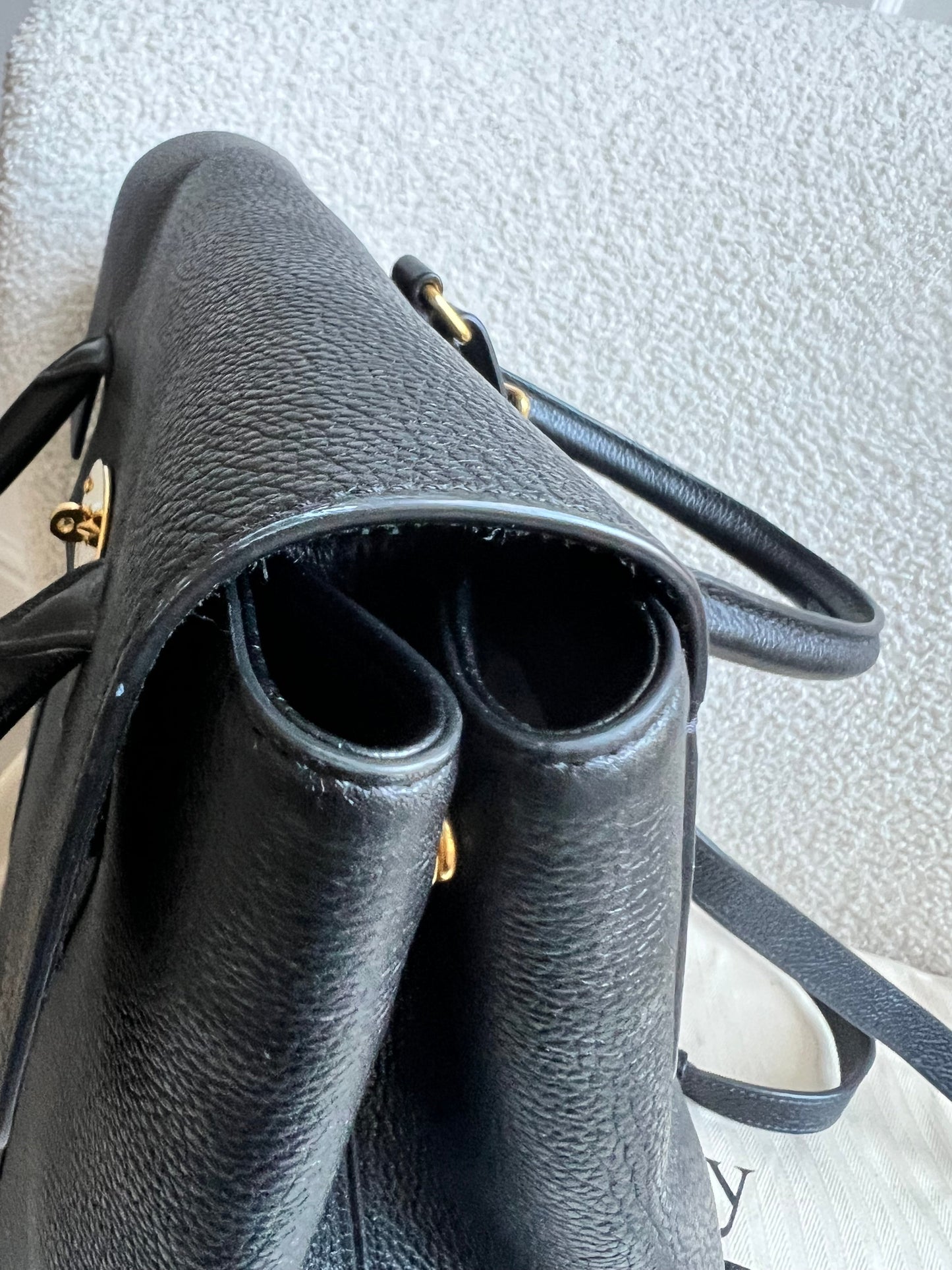 Mulberry Black Bayswater Backpack (RRP £995)