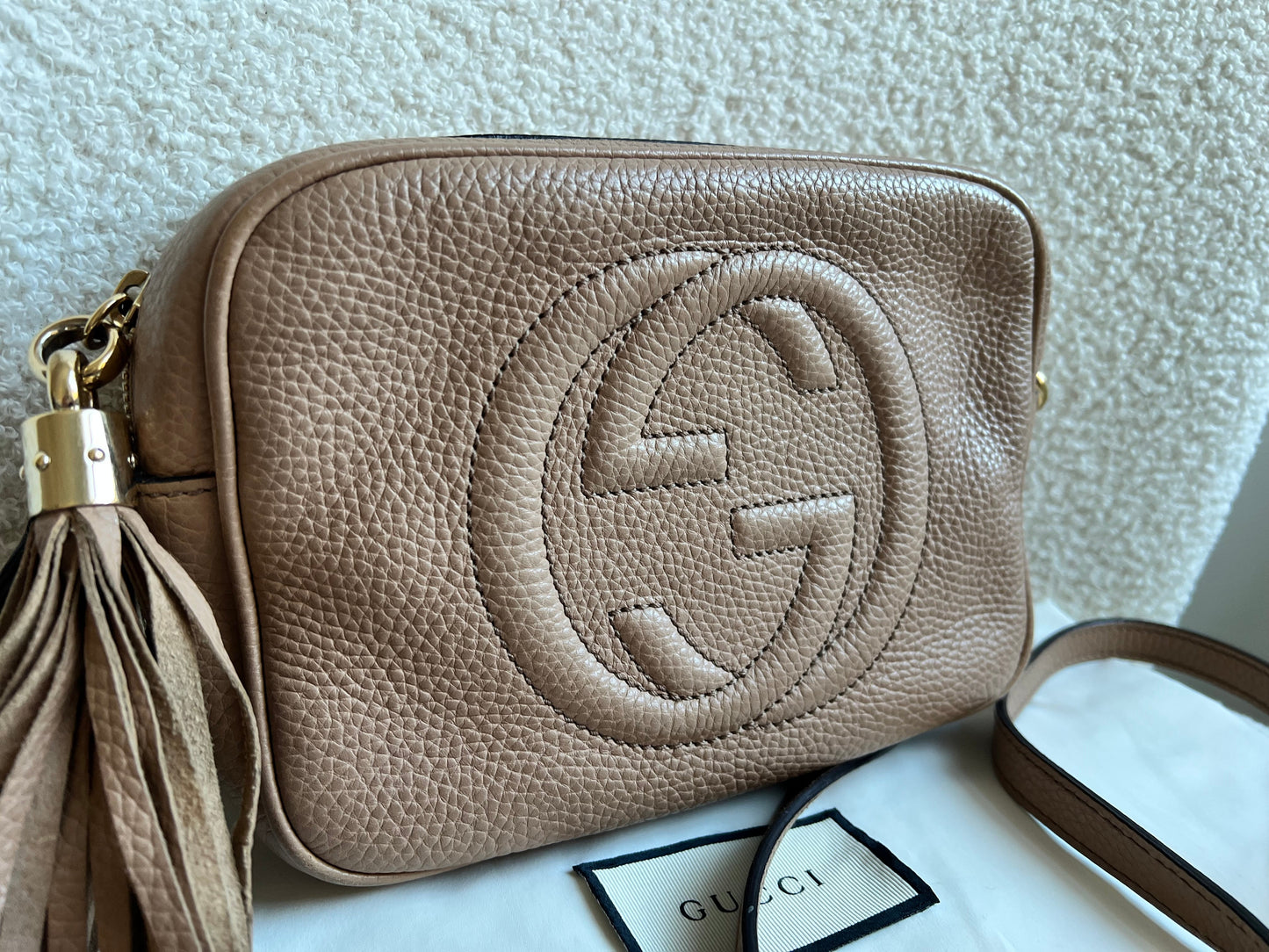 Gucci Rose Beige Soho Disco (RRP £1050)