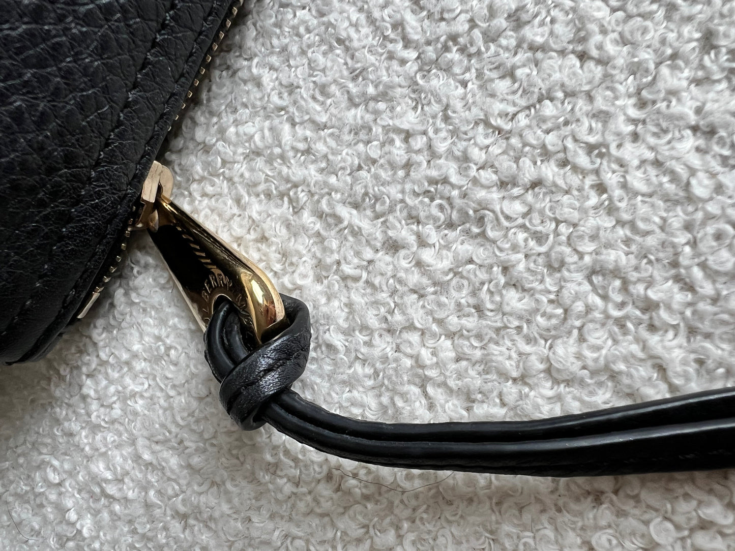 Mulberry Black Daria Clutch (RRP £550)