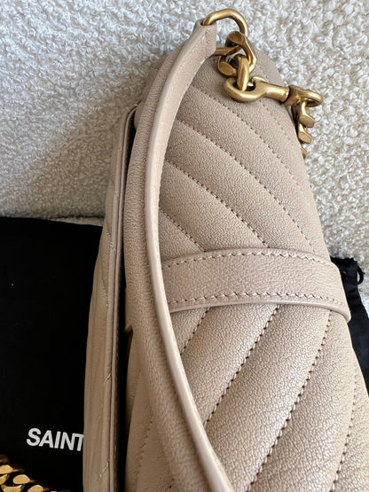 Yves Saint Laurent (YSL) Beige Medium College (£2000)