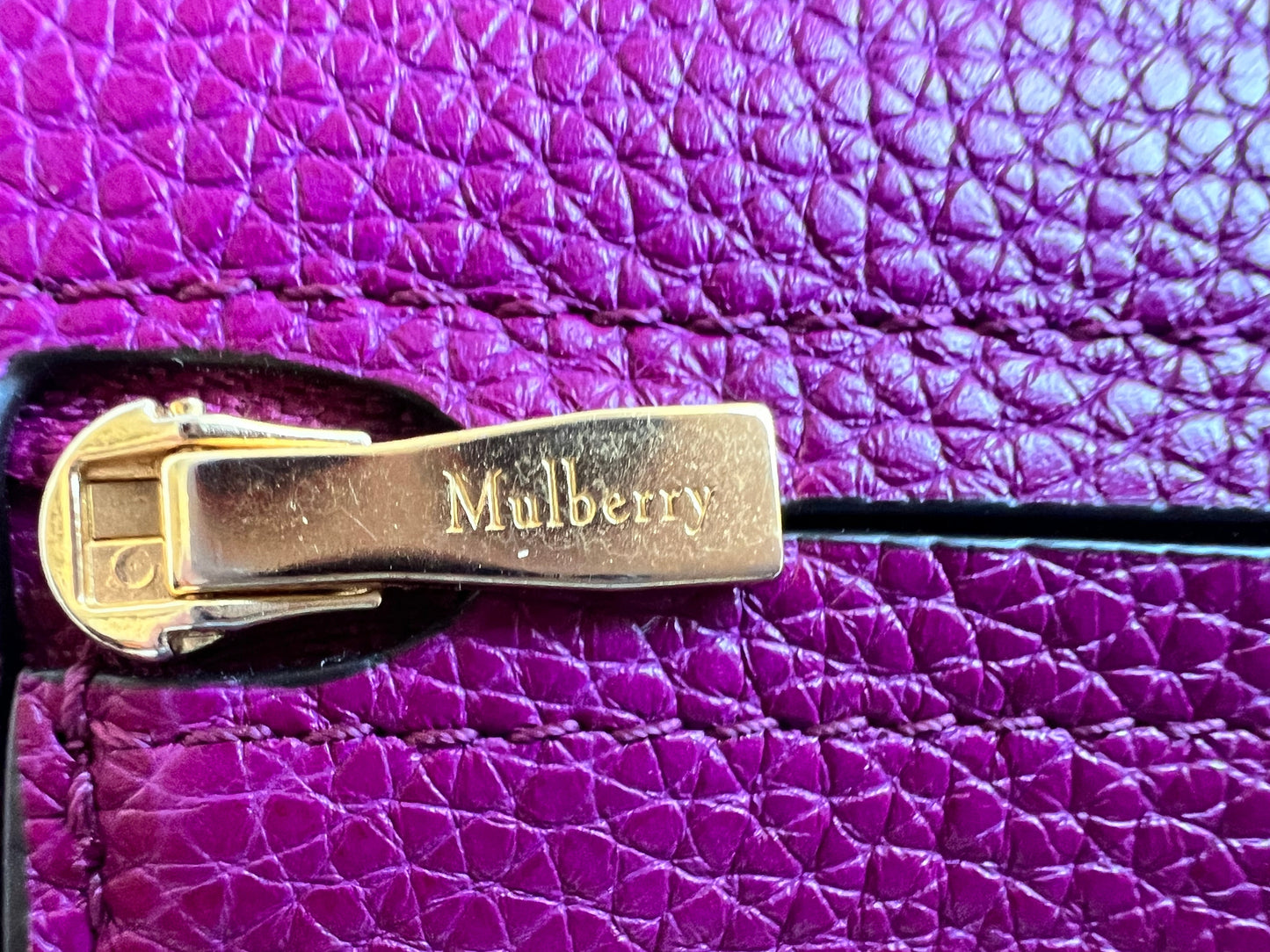 Mulberry Violet Continental Wallet (RRP £345)