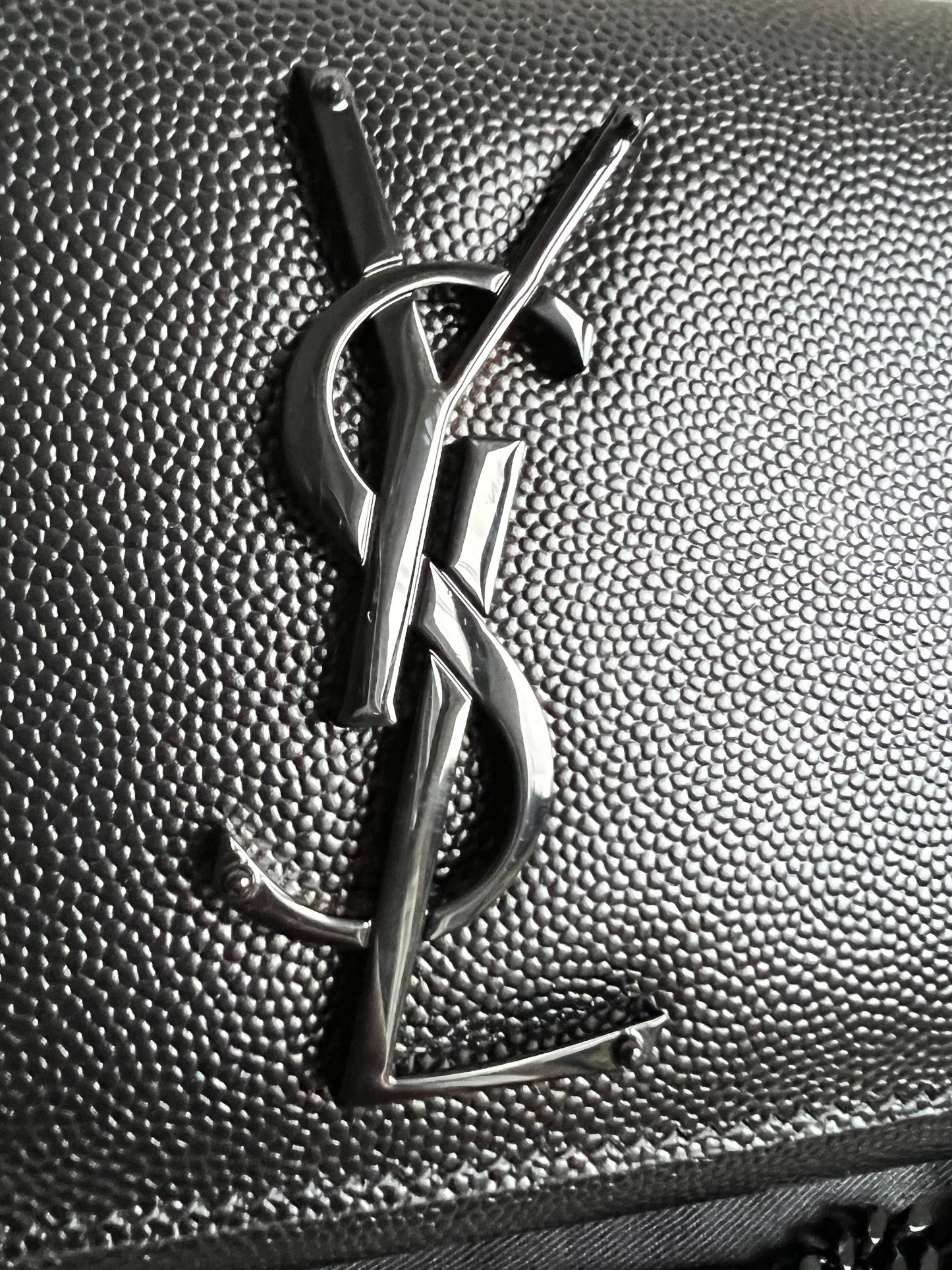 Yves Saint Laurent (YSL) Black on Black Mini Kate