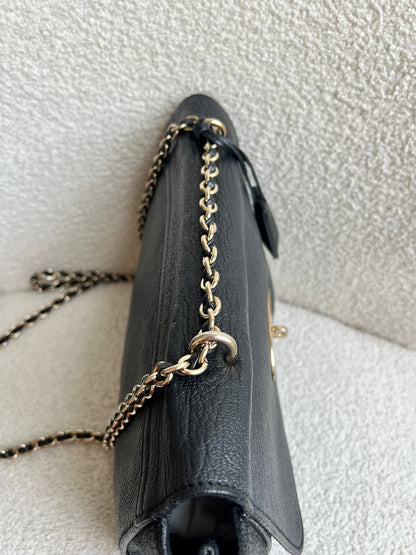 Mulberry Black Medium Lily with Silver Hardware (RRP £1095)