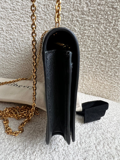 Mulberry Black Bayswater Clutch (RRP £495)