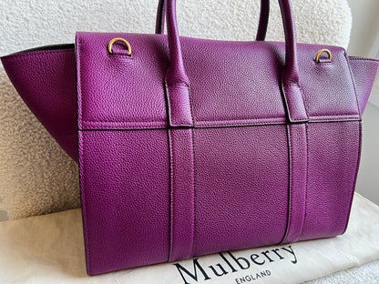 Mulberry Violet Bayswater with Strap (RRP £1,095)