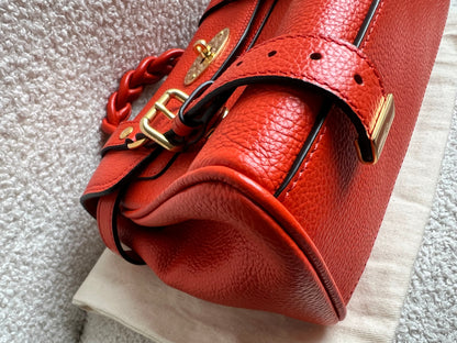 Mulberry Orange Mini Alexa (RRP £995)