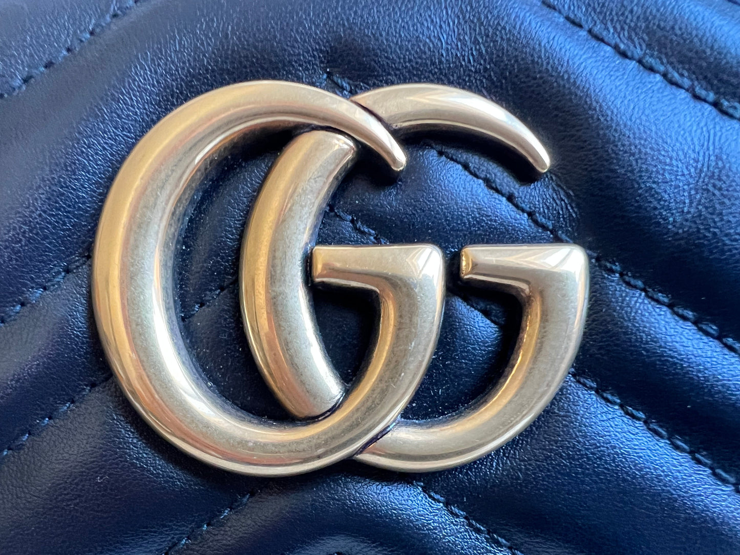 Gucci GG Black Marmont Small Shoulder Bag (RRP £1440)