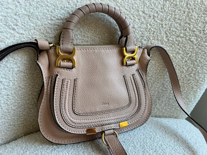 Chloe Softy Pink Mini Marcie Handbag (RRP £1050)