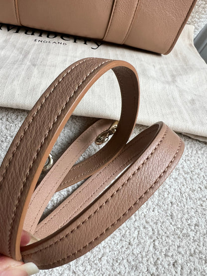Mulberry Light Salmon Small Zipped Bayswater (RRP £1,245)