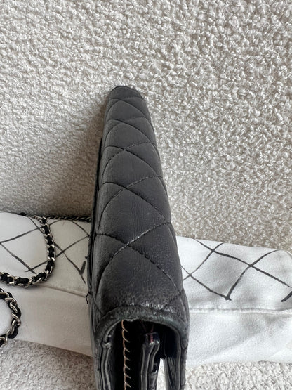 Chanel Wallet on Chain in Black Lambskin Silver Hardware (RRP £2,820)
