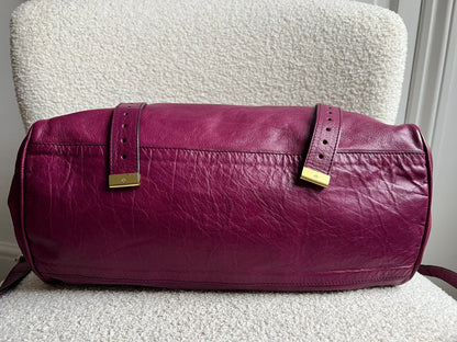 Mulberry Oversized Plum Alexa (RRP £1100)