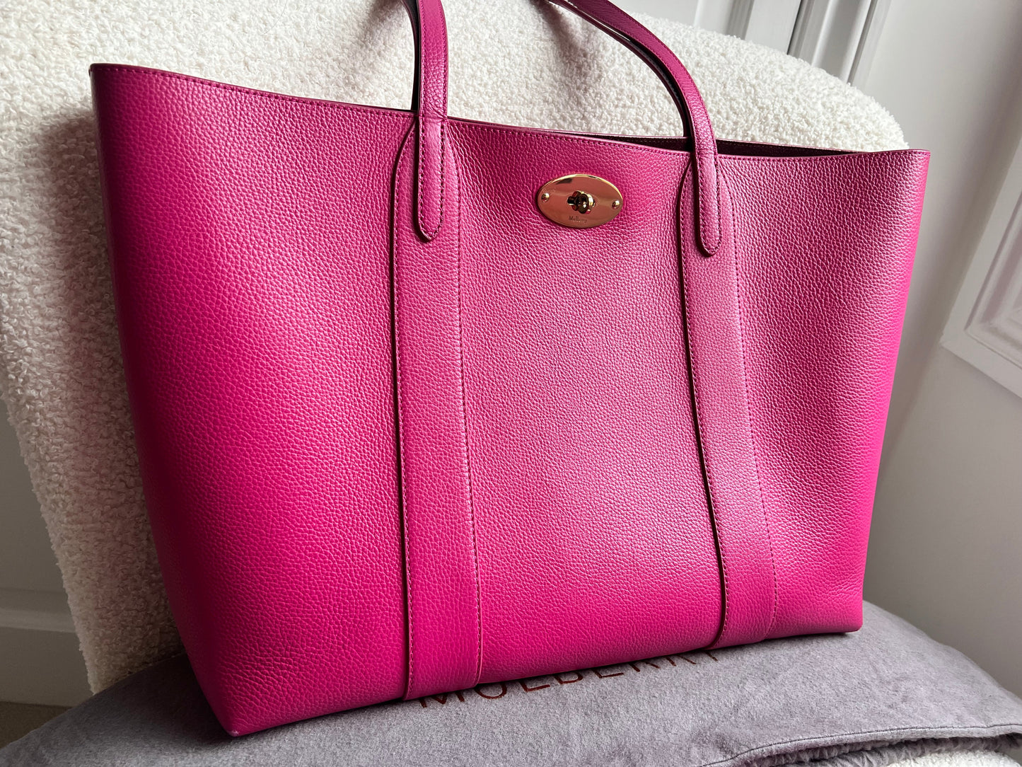 Mulberry Pink Bayswater Tote (RRP £845)