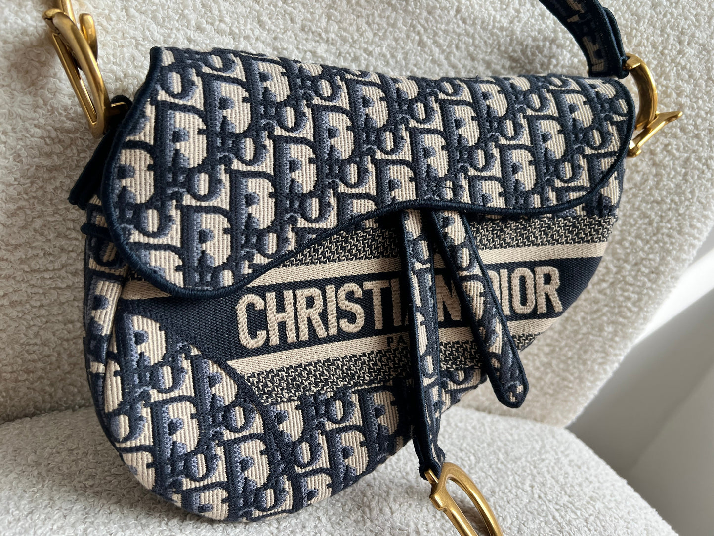 Christian Dior Oblique Saddle Bag