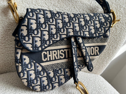Christian Dior Oblique Saddle Bag