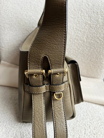 Mulberry Linen Green Maggie (RRP £995)