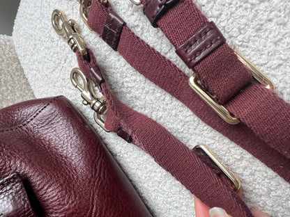 Mulberry Oxblood Mini Cara Backpack (RRP £850)