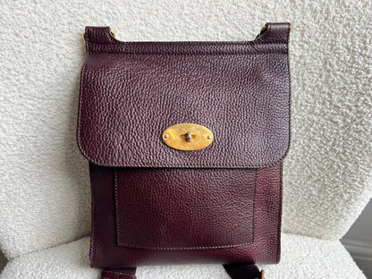 Mulberry Medium Oxblood Antony (RRP £695)