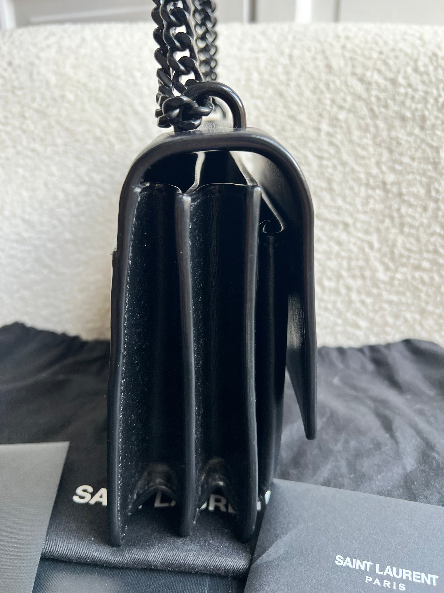 Yves Saint Laurent (YSL) Black on Black Medium Sunset (RRP £1,950)