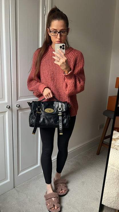 Mulberry Black Regular Alexa (RRP £1100)