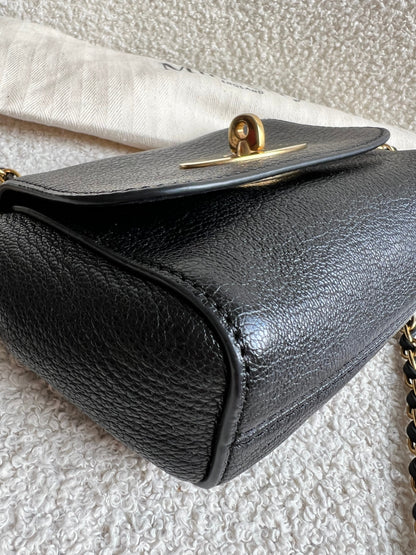 Mulberry Black Mini Lily with Gold Hardware (RRP £395)