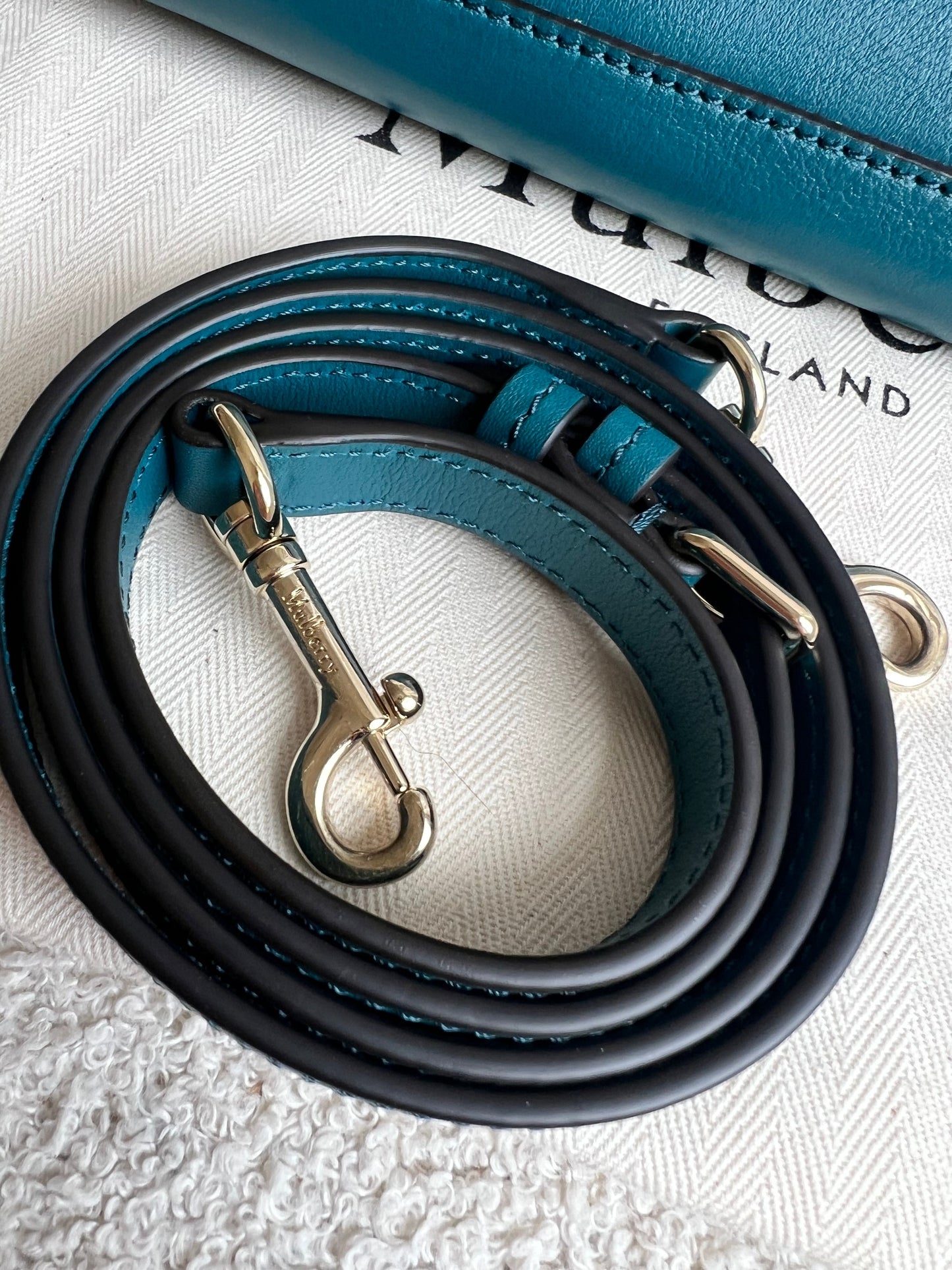 Mulberry Titanium Blue Small Islington (RRP £995)