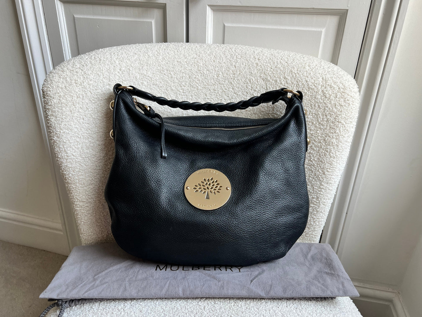 Mulberry Black Daria Hobo (RRP £795)