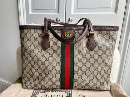 Gucci Ophidia GG Supreme Medium Tote (RRP £1440)