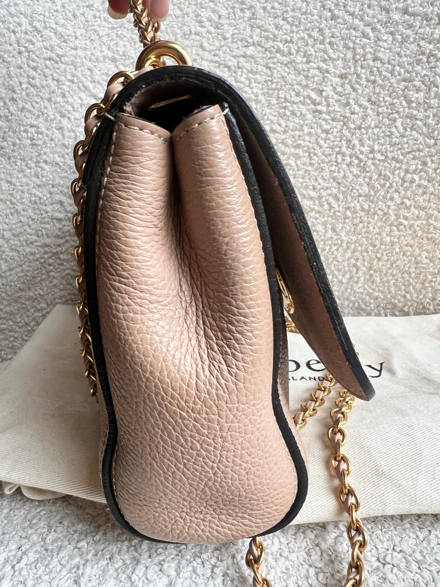 Mulberry Rosewater Regular Lily with Gold Hardware (RRP £995)