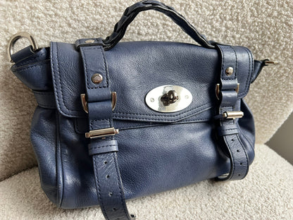 Mulberry Slate Blue Mini Alexa (RRP £850)