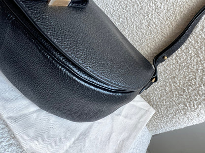 Mulberry Black Tessie Satchel (RRP £650)