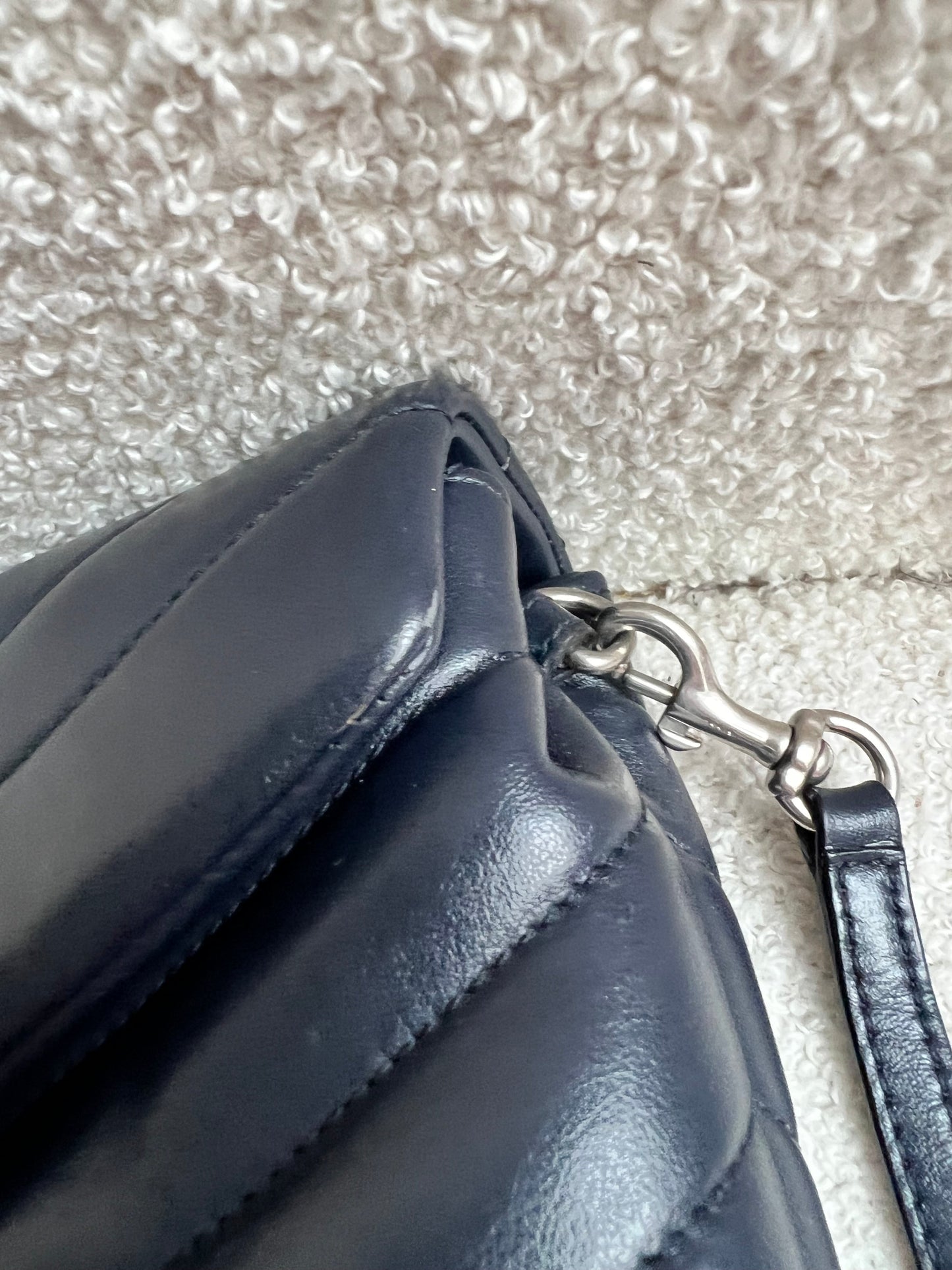 Yves Saint Laurent (YSL) Navy Blue Toy Lou Lou (RRP £1350)