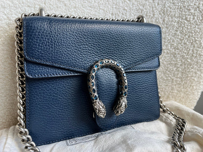 Gucci Dionysus Navy Blue Mini Bag (RRP £2050)