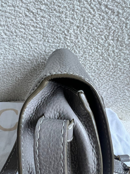 Chloe Small Cashmere Grey Marcie Saddle Bag (RRP £1050)