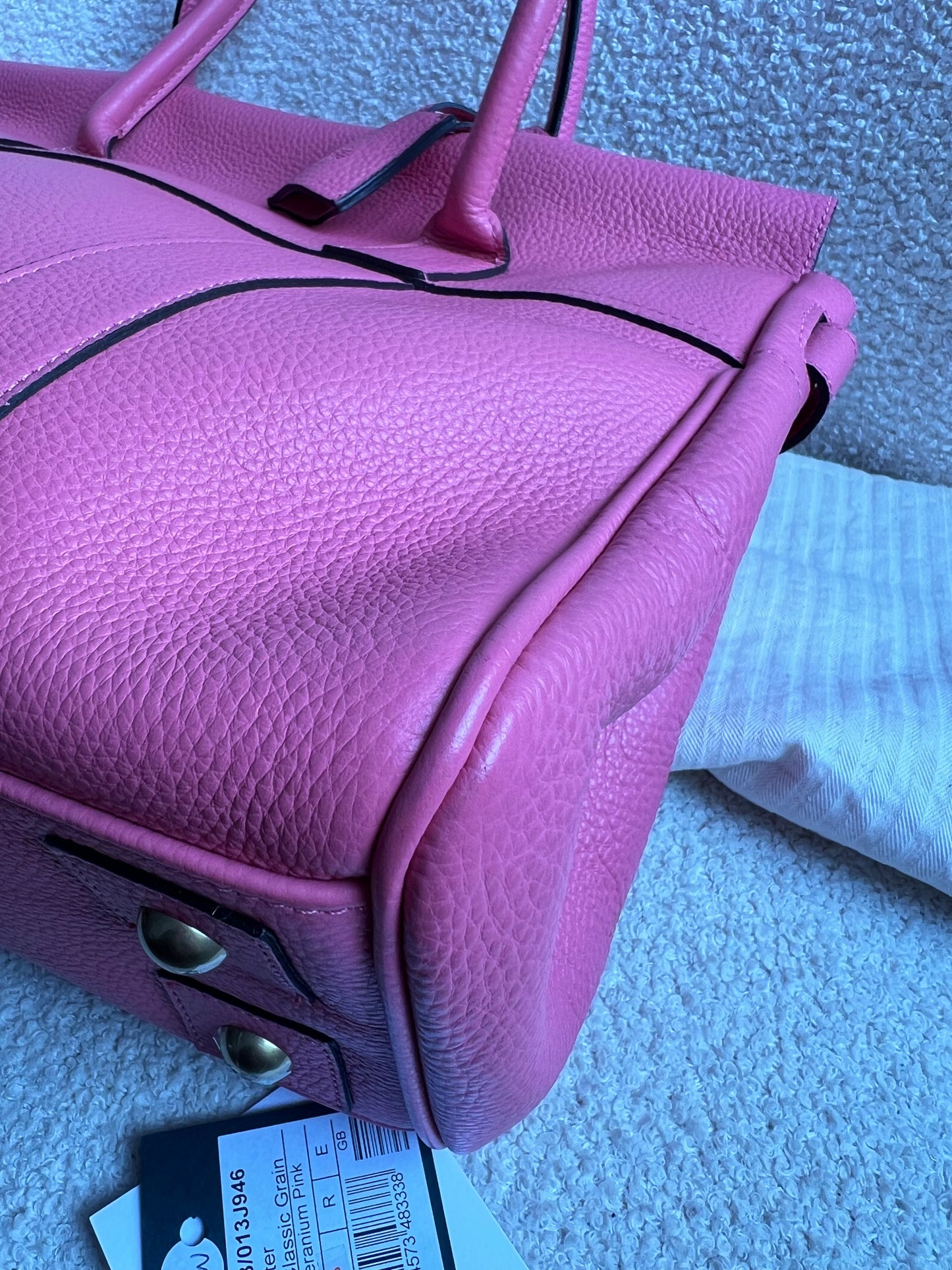 Mulberry Geranium Pink Bayswater (RRP £1095)