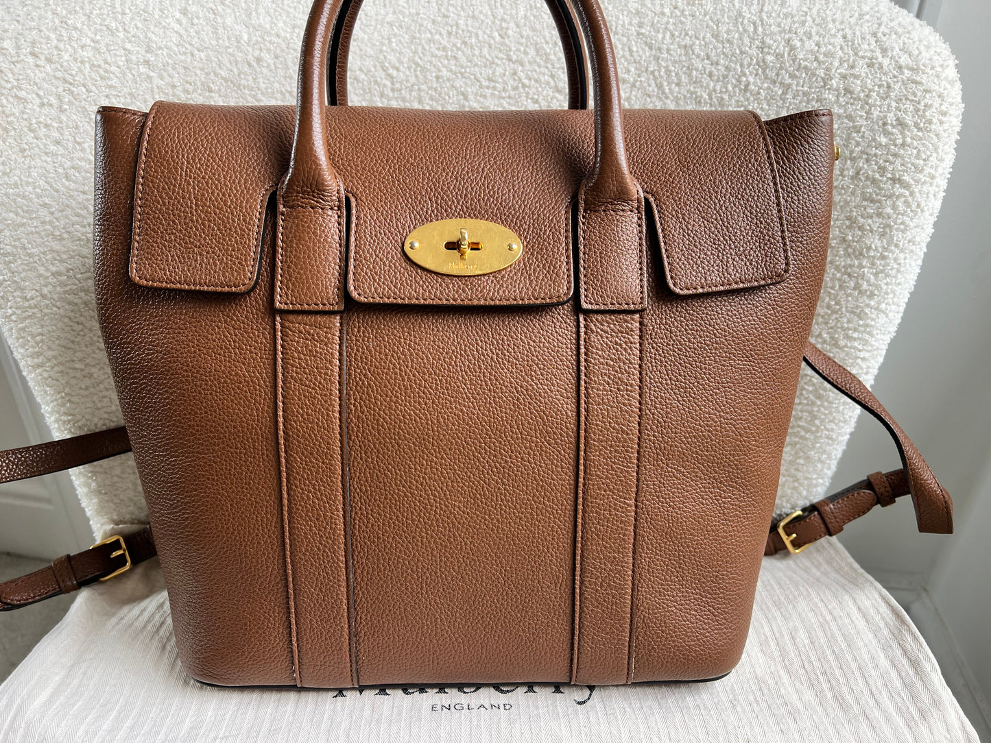 Mulberry Oak Bayswater Backpack (RRP £995)