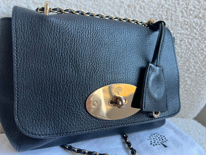 Mulberry Black Regular Lily with Silver Hardware (RRP £895)