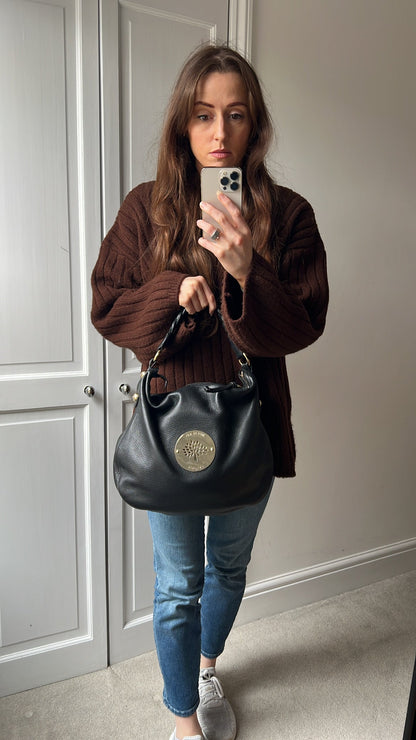 Mulberry Black Daria Hobo (RRP £795)