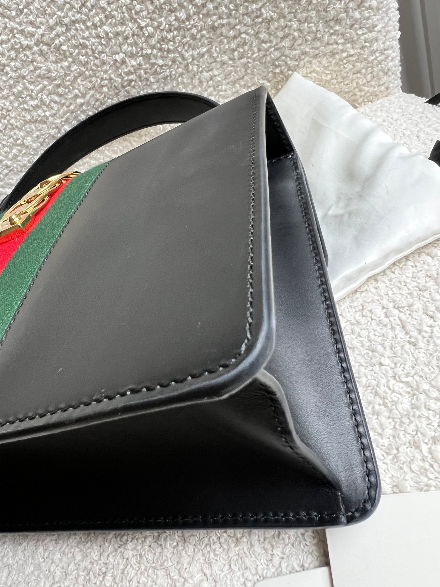 Gucci Navy Blue Sylvie Small Bag (RRP £1,920)
