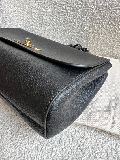Mulberry Black Medium Lily with Gold Hardware (RRP £1095)
